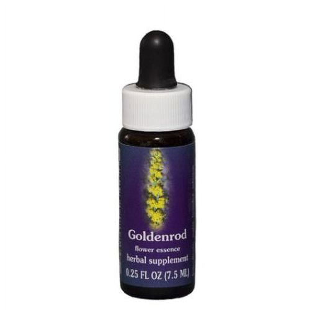 Flower Essence Goldenrod Herbal Supplement Dropper - 0.25 Oz